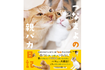 SNSで人気の保護猫「つな」と「まよ」、フォトブックが発売決定 画像